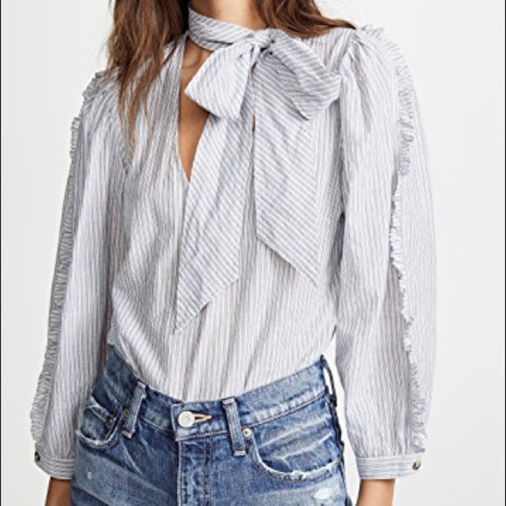 Ulla Johnson Julie Blouse size 2 XS/S